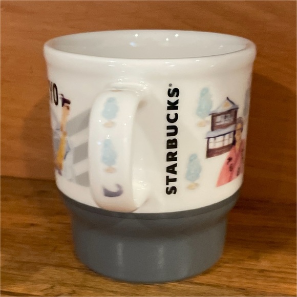 Starbucks Tokyo Coffee Tea Mug Cup 2016 Japan Geography Series watercolour style - Picture 2 of 7